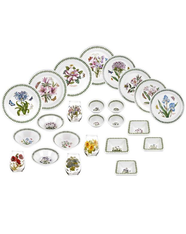 Botanic Garden 24 Piece Serving Set Botanic Garden 24 Piece Serving Set